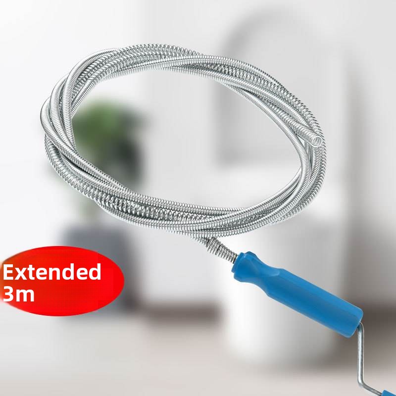 Home Kitchen Bathroom Cleaning - Kitchen Toilet Pipe Unblocker Tool Bathroom
