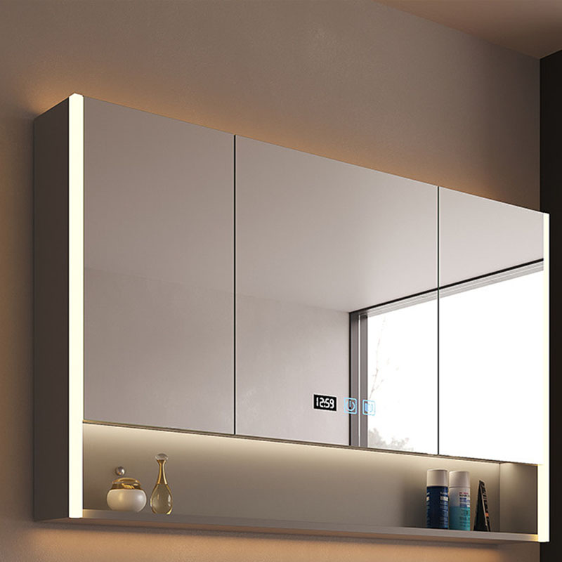 Home Bathroom Cabinets - Luxury Modern Bathroom Cabinet Wooden Decorations