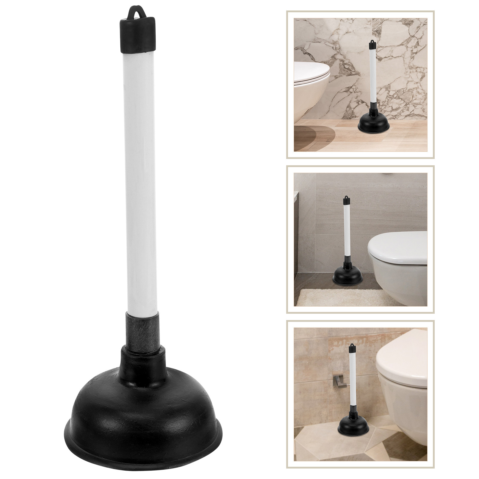 Home Kitchen Bathroom Cleaning - Powerful Toilet Plunger for Home Office