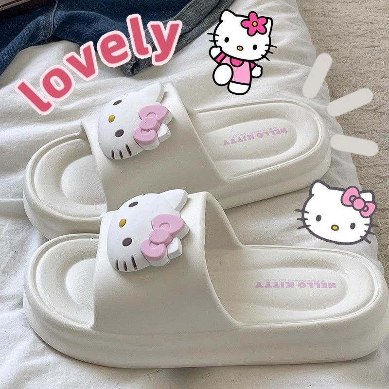 Home Bath - Sanrio Cute Hello Kitty Girls Slippers