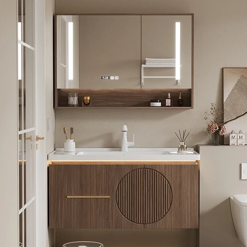 Home Bathroom Vanity Combo - Mobile Laundry Cabinet Hanging Bathroom Hanging