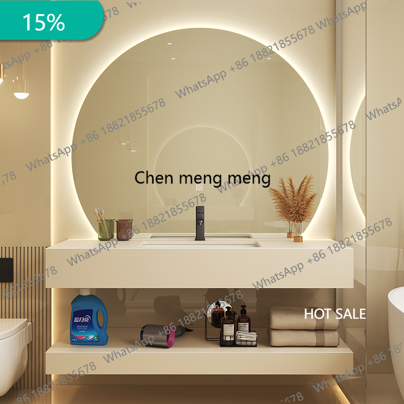 Home Bathroom Vanity Combo - Organizer Storage Bathroom Cabinet Perfume Partitions