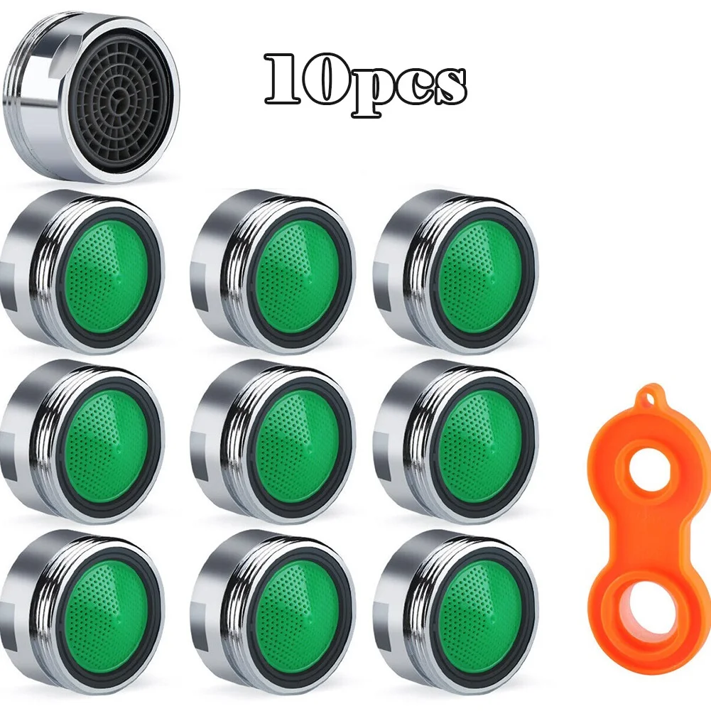 Basin Mixer Tap - 10pcs 24mm ABS Faucet Aerator Basin