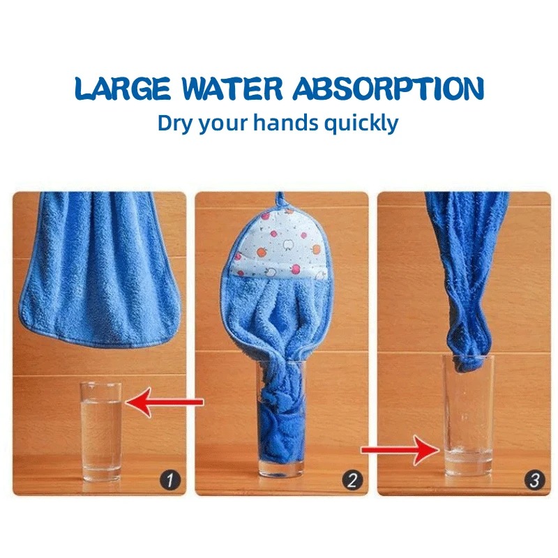 4pcs 20*32cm Small Hand Towels - Home Kitchen Bathroom Cleaning ulasan dan harga