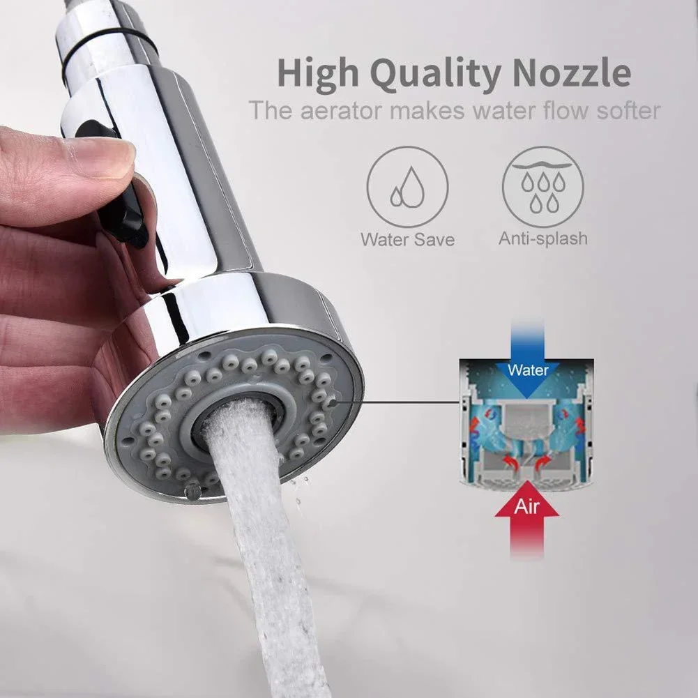 Kitchen Pull Out Faucet Spraye - Basin Mixer Tap ulasan dan harga