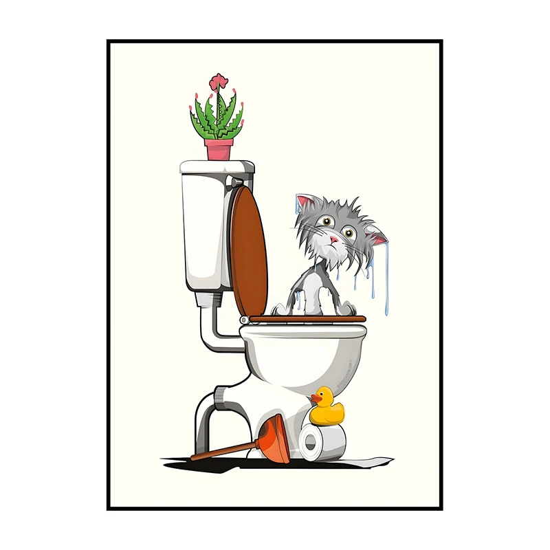 1PCS Frameless Fun Bathroom An - Toilet Paper Holder ulasan dan harga