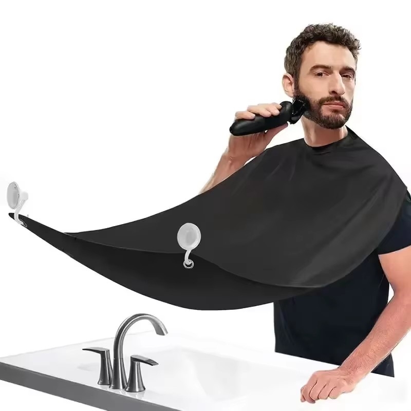 1-4PCS Male Shaving Aprons Cre - Shaving Mirror Suction ulasan dan harga