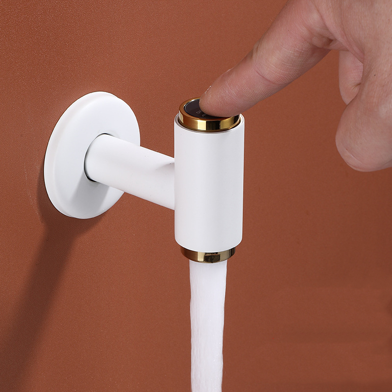 1PC Brass Bibcock White Gold/B - Basin Mixer Tap ulasan dan harga