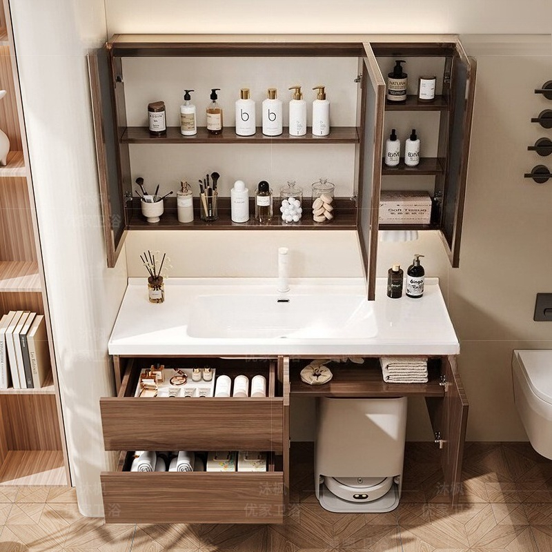 Chinese-style High-end Bathroo - Home Goods Bathroom Cabinets ulasan dan harga