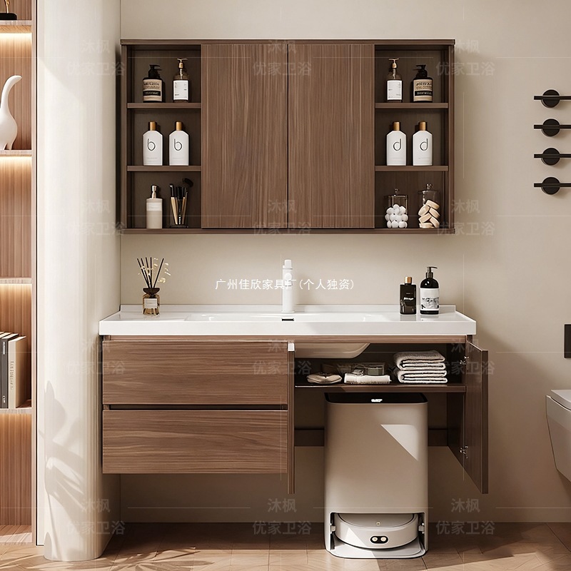 Chinese-style High-end Bathroo - Home Goods Bathroom Cabinets ulasan dan harga