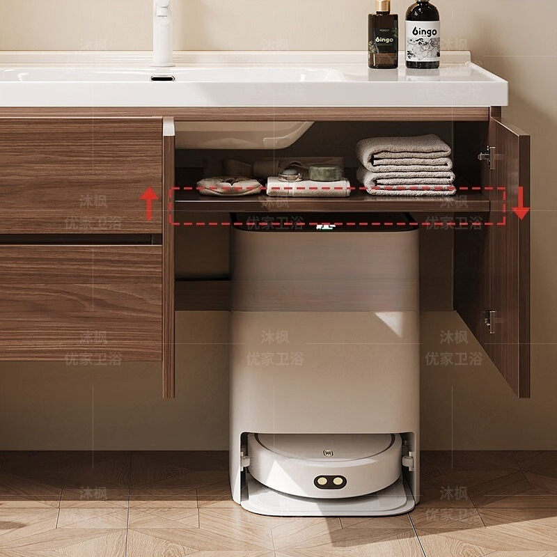 Chinese-style High-end Bathroo - Home Goods Bathroom Cabinets ulasan dan harga