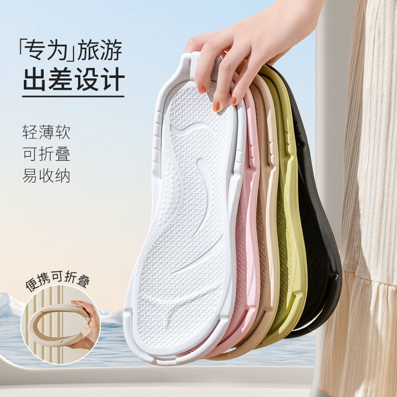 Foldable Travel Slippers for C - Home Bath ulasan dan harga
