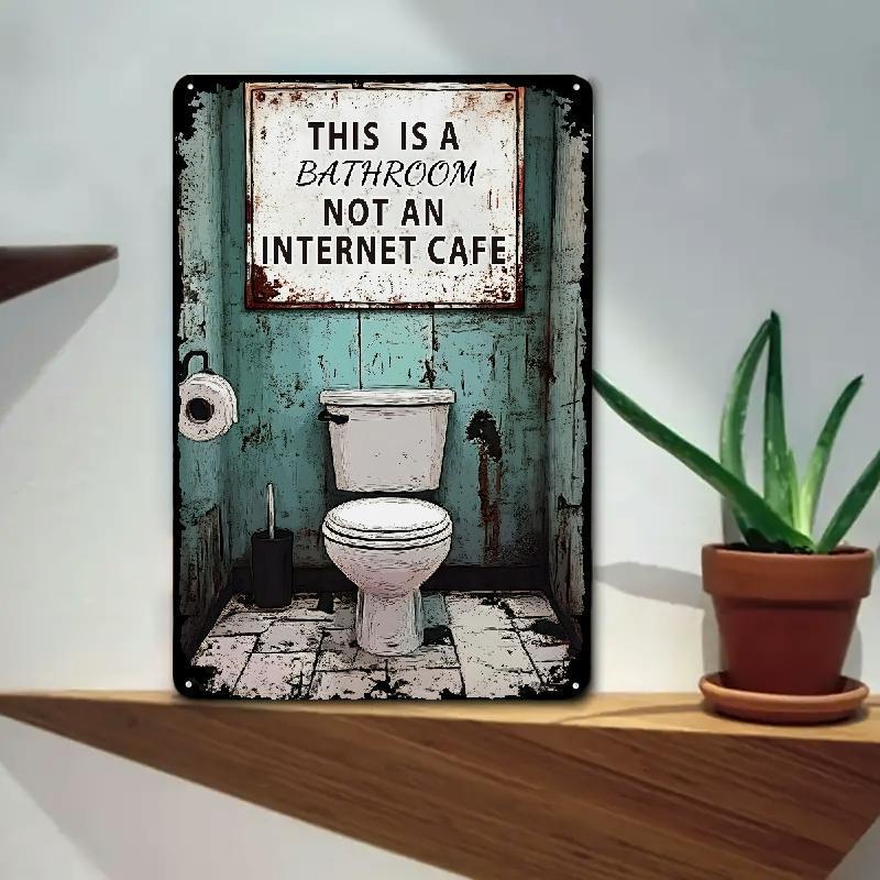 Funny Sarcastic Iron Bathroom  - Home Decor Bathroom Ideas ulasan dan harga