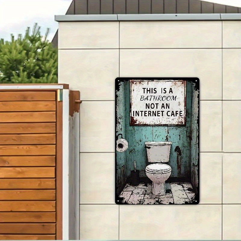 Funny Sarcastic Iron Bathroom  - Home Decor Bathroom Ideas ulasan dan harga