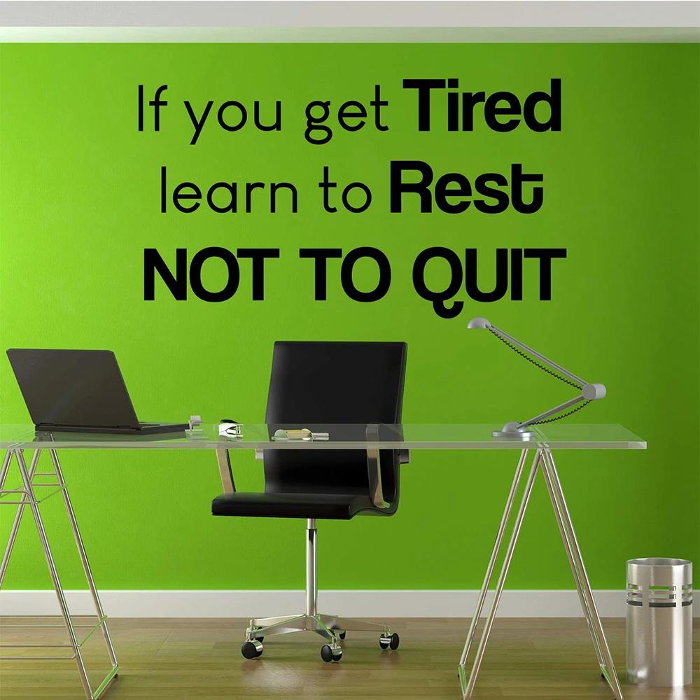 1pc Quotes Wall Sticker Self-a - Home Bathroom Wall Tiles ulasan dan harga