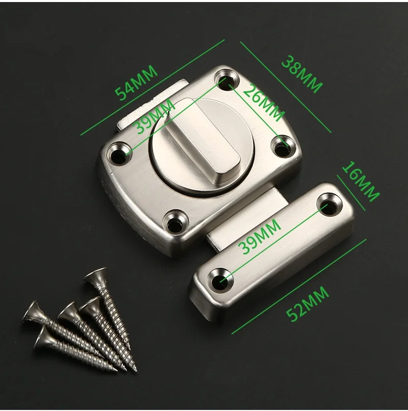 Home Security Latch Double Sid - Home Bathroom Cabinets ulasan dan harga