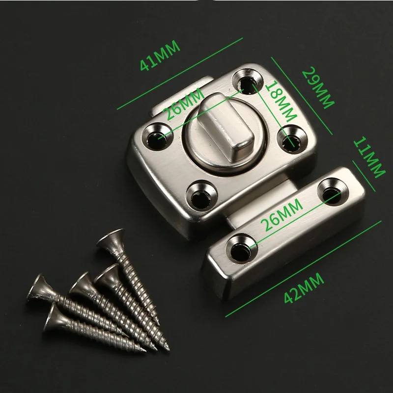 Home Security Latch Double Sid - Home Bathroom Cabinets ulasan dan harga