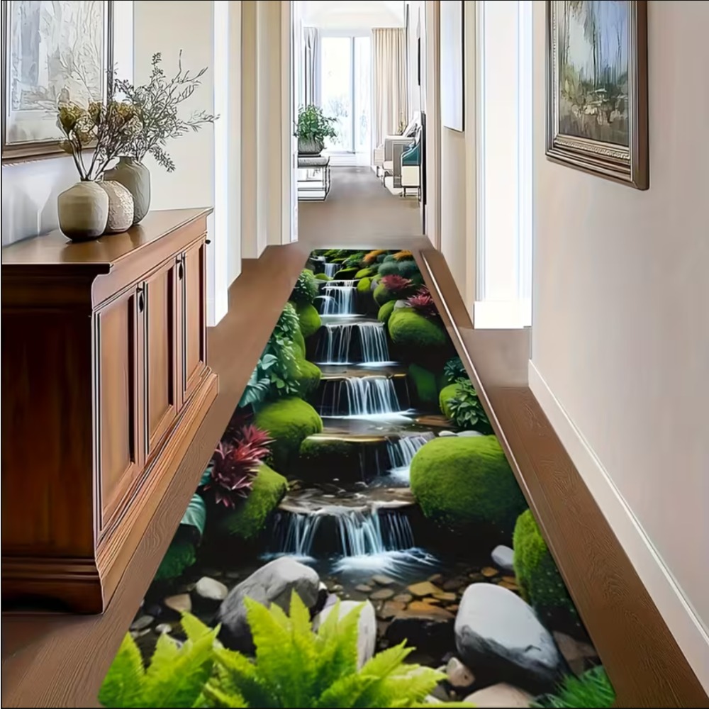 Fun Bridge Flowing Theme Carpe - Home Kitchen Bathroom Cleaning ulasan dan harga