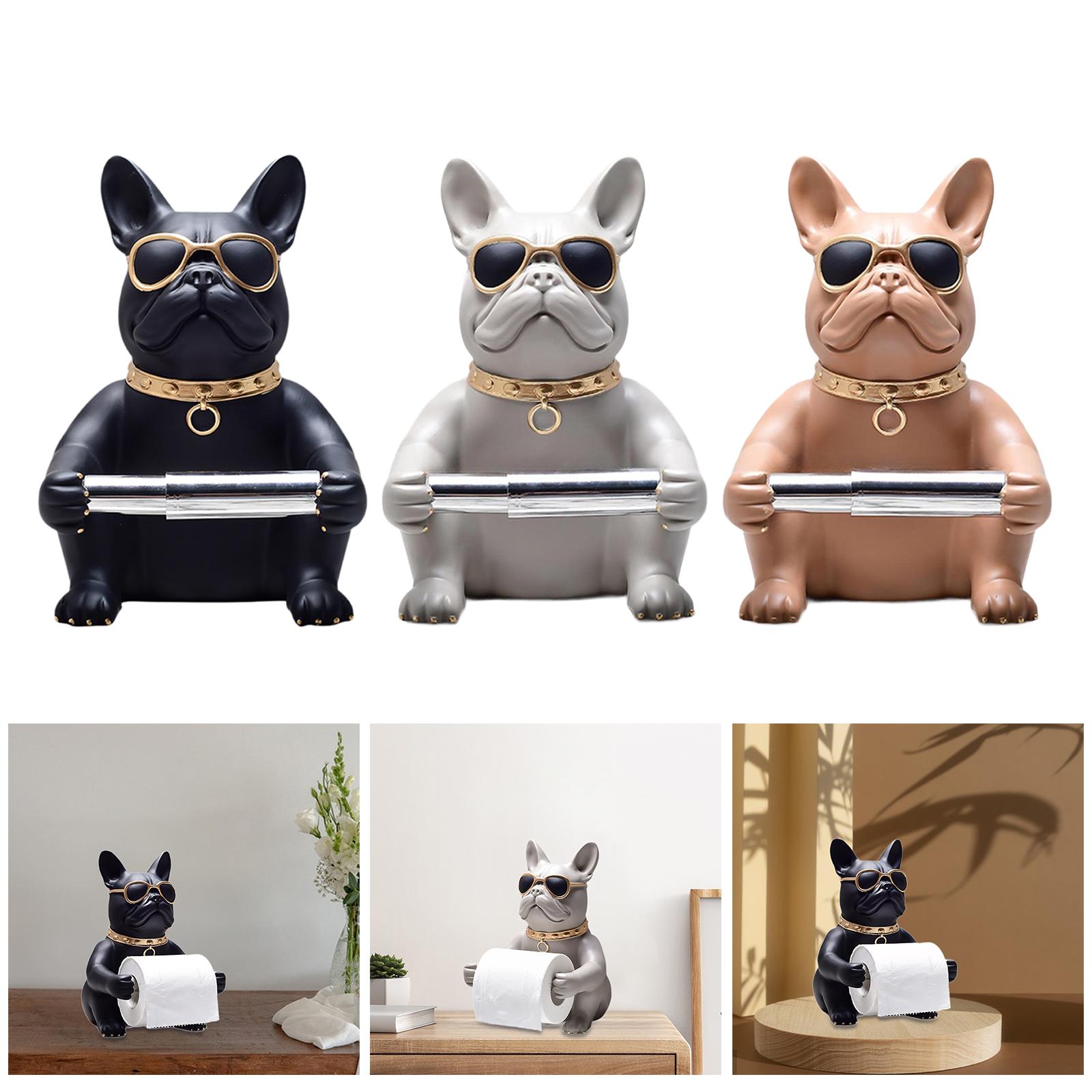 Dog Sculpture European Style S - Toilet Paper Holder ulasan dan harga
