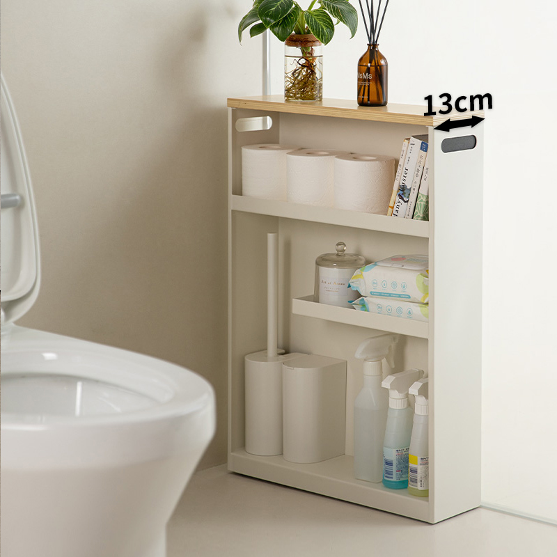 Iron Bathroom Gap Storage Shel - Home Bathroom Cabinets ulasan dan harga