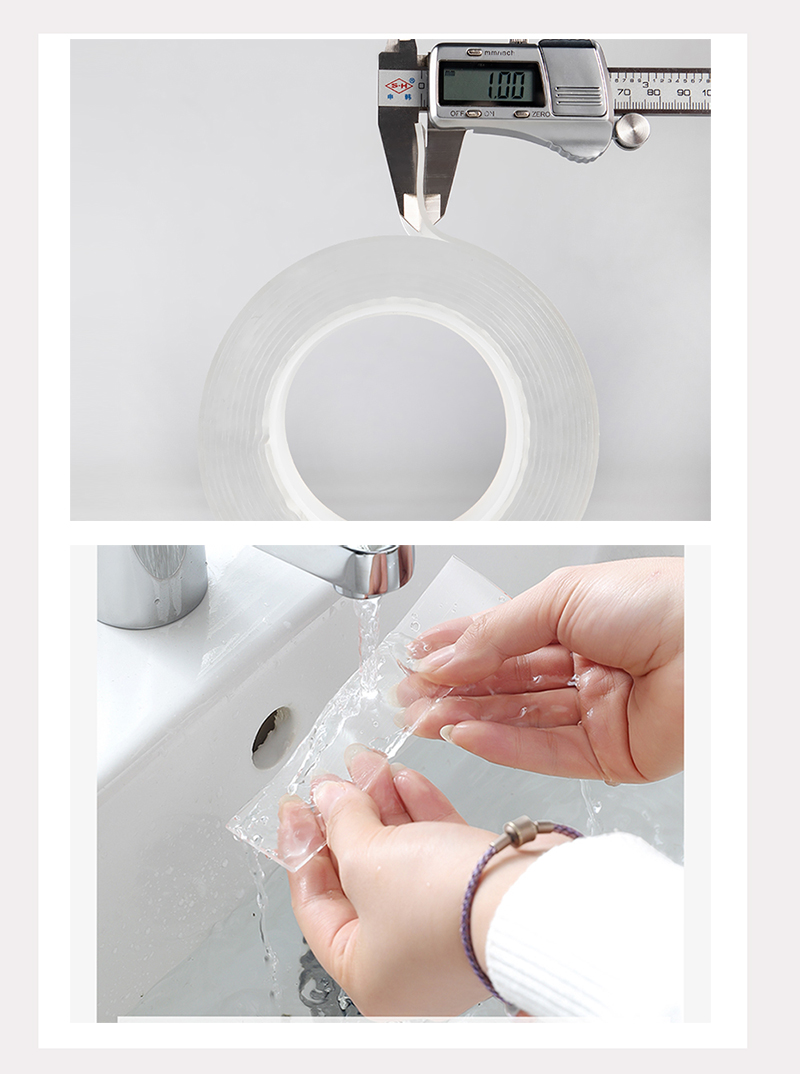 Transparent Double Sided Tape  - Home Bathroom Wall Tiles ulasan dan harga