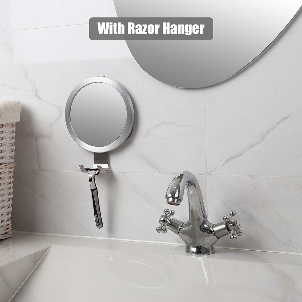 AEE3-1 Piece Portable Shower S - Shaving Mirror Suction ulasan dan harga