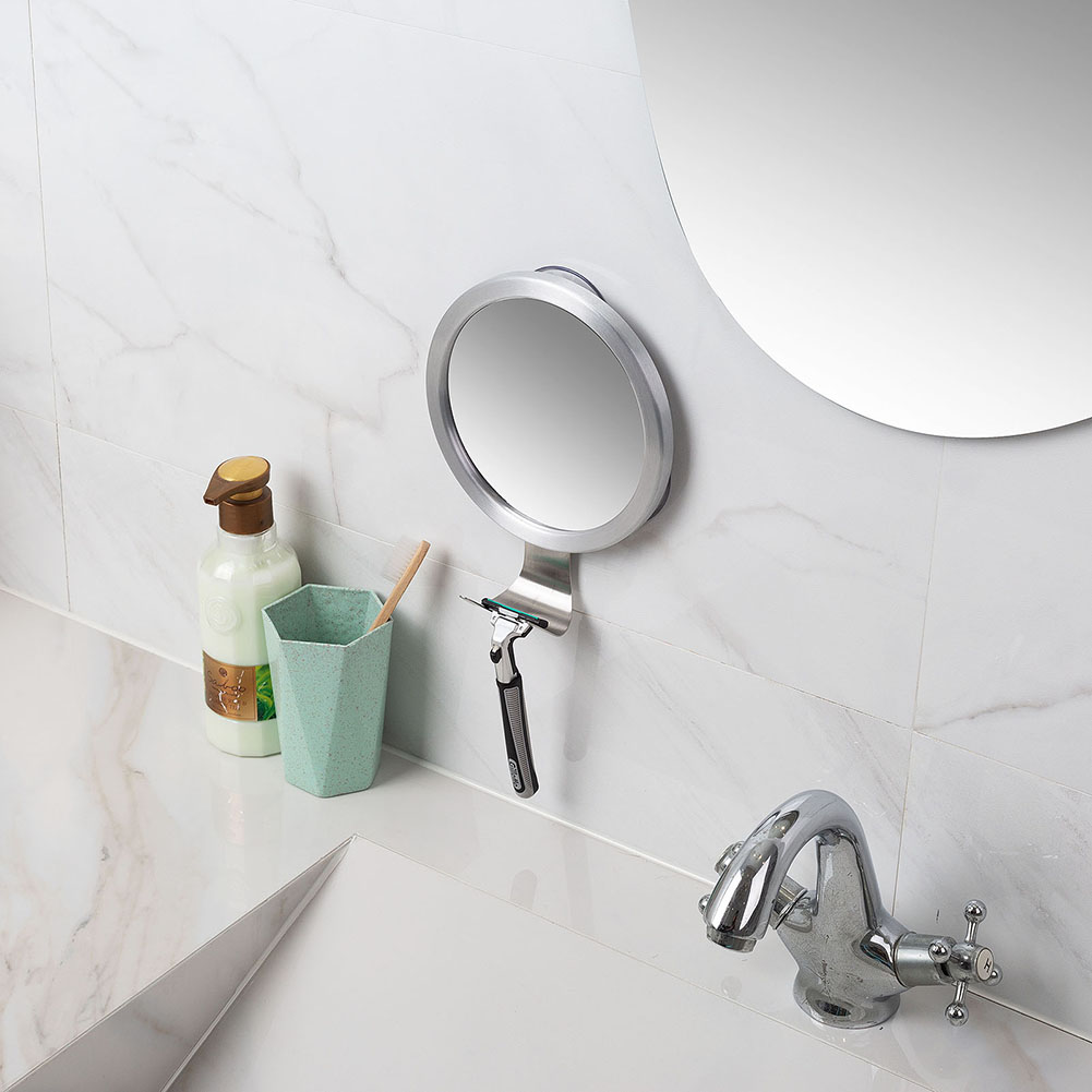 AEE3-1 Piece Portable Shower S - Shaving Mirror Suction ulasan dan harga