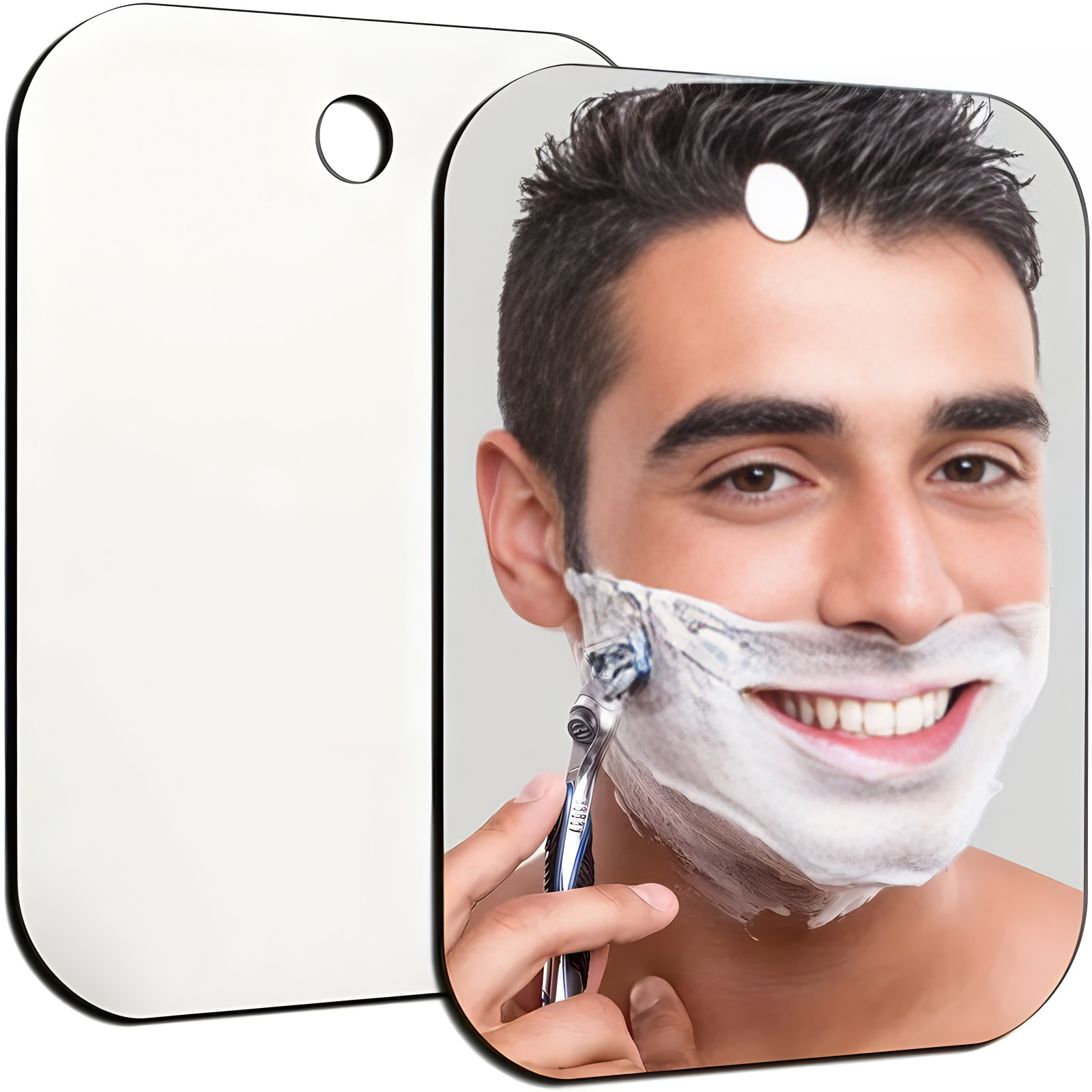 Acrylic Mirror With Wall Sucti - Shaving Mirror Suction ulasan dan harga