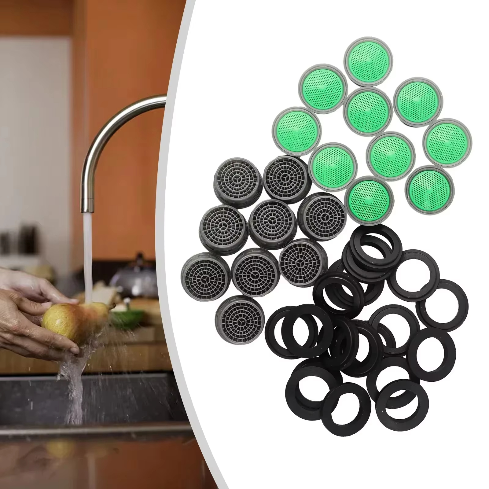 20 PCS Faucet Aerator Flow Res - Basin Mixer Tap ulasan dan harga