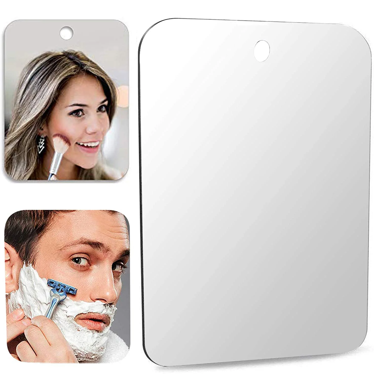 Acrylic Wall Suction Travel Mi - Shaving Mirror Suction ulasan dan harga