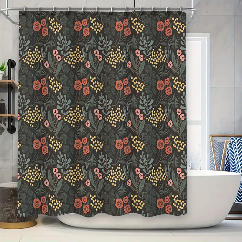 Floral Shower Curtain Botanica - Home Bathroom Upgrades ulasan dan harga