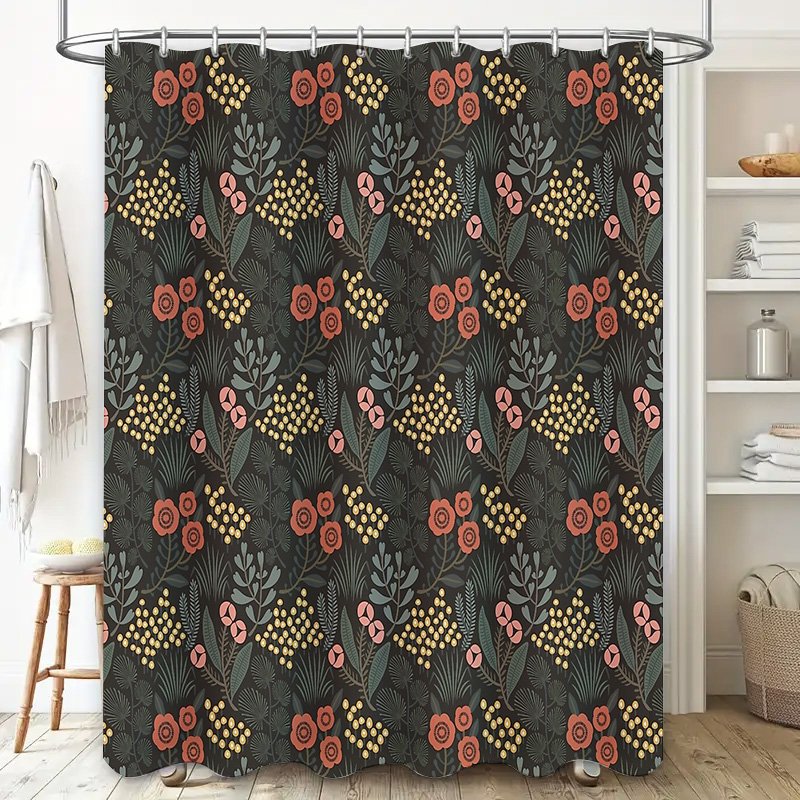 Floral Shower Curtain Botanica - Home Bathroom Upgrades ulasan dan harga