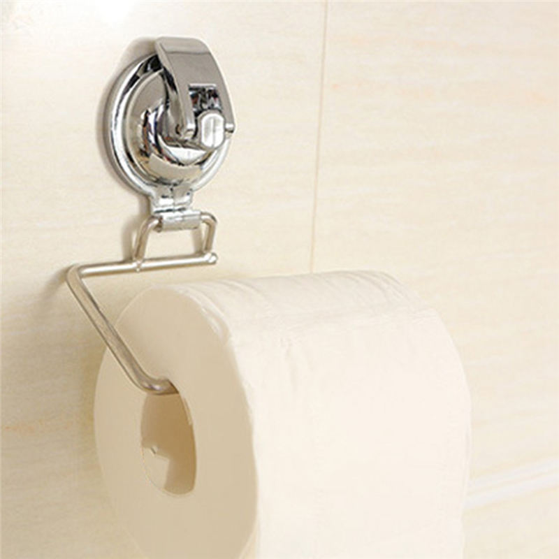 Vacuum Suction Cup Roll Paper  - Toilet Paper Holder ulasan dan harga