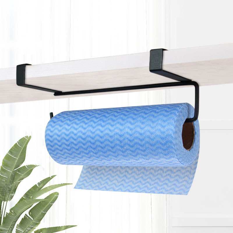 White/Black Toilet Shelf Paper - Toilet Paper Holder ulasan dan harga