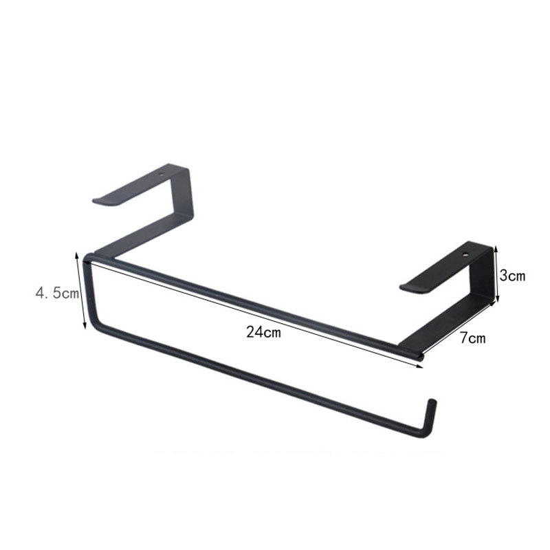 White/Black Toilet Shelf Paper - Toilet Paper Holder ulasan dan harga