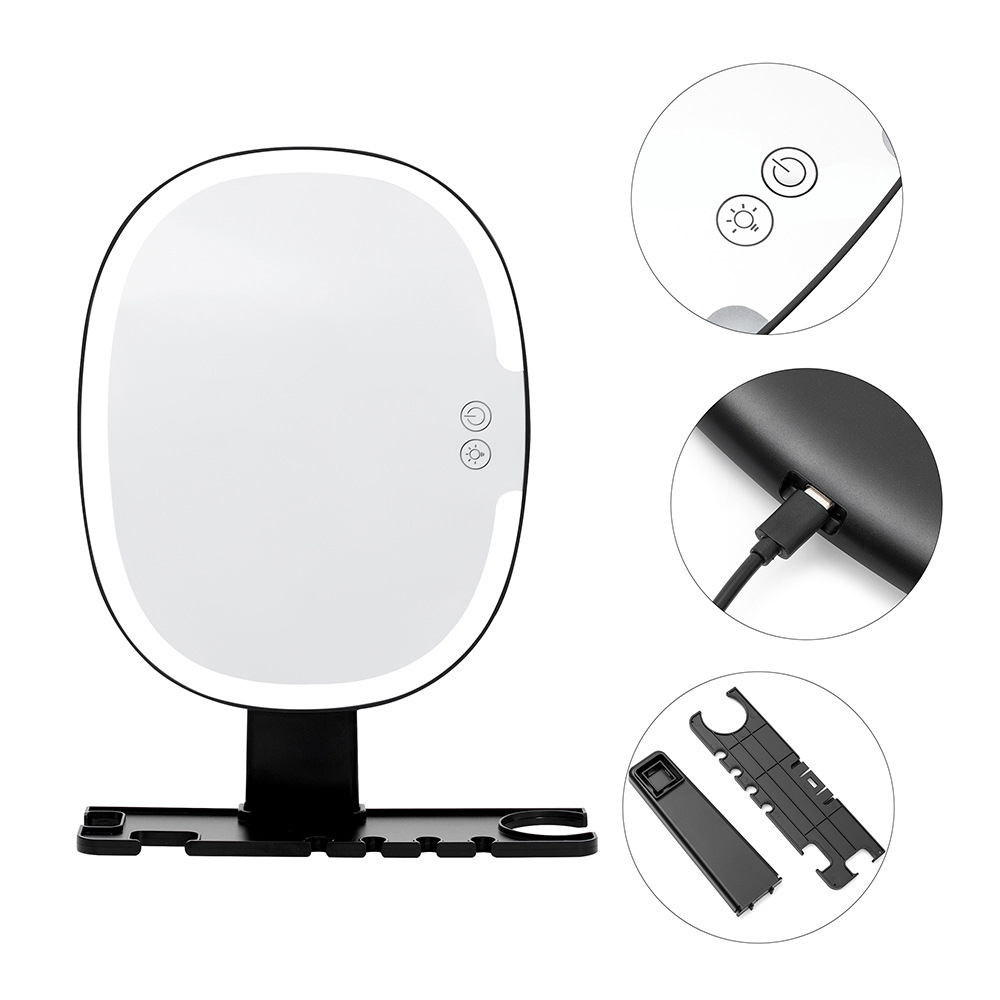 LED Shower Mirror Fogless for  - Shaving Mirror Suction ulasan dan harga