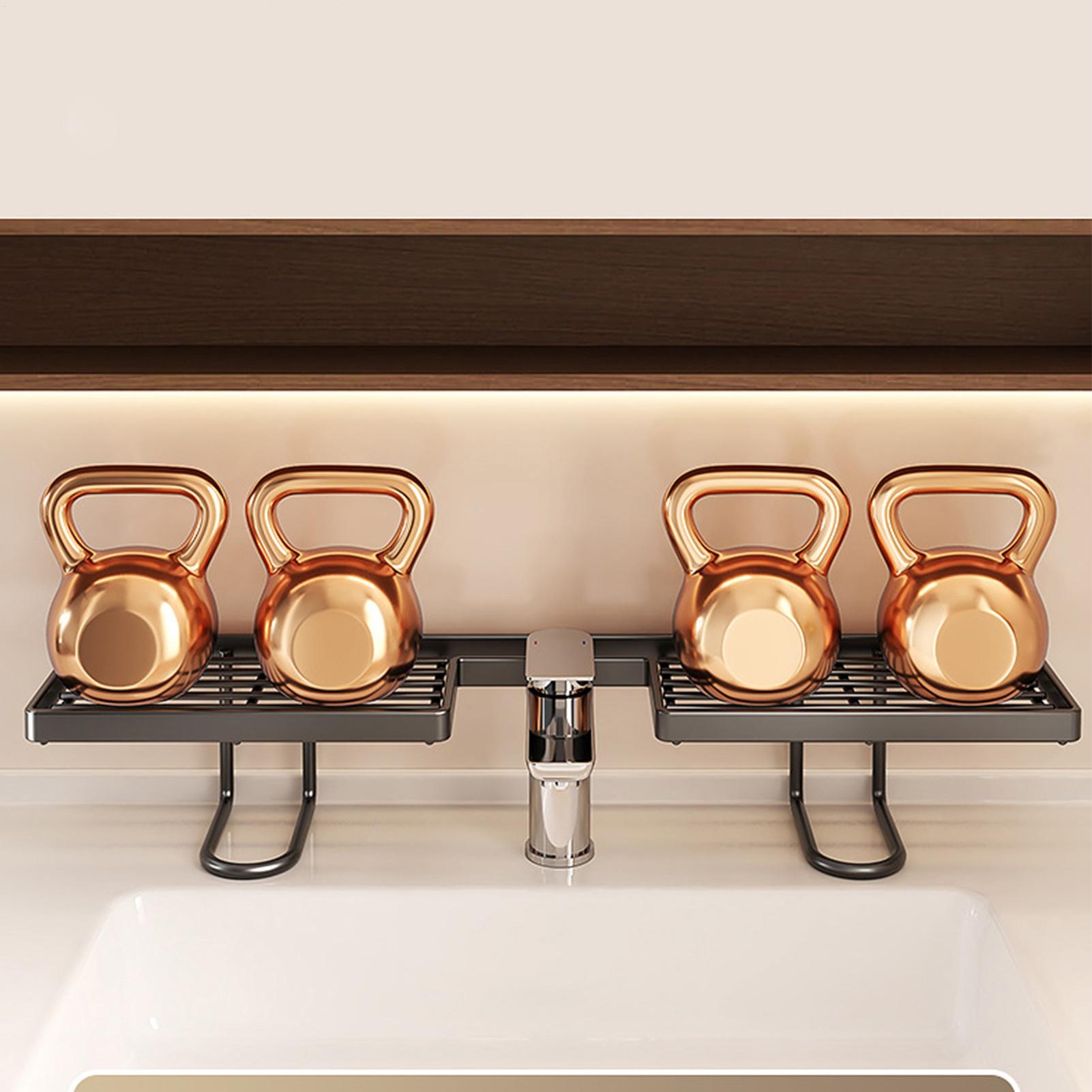 Faucet Storage Rack No-Drill C - Home Bathroom Faucets ulasan dan harga