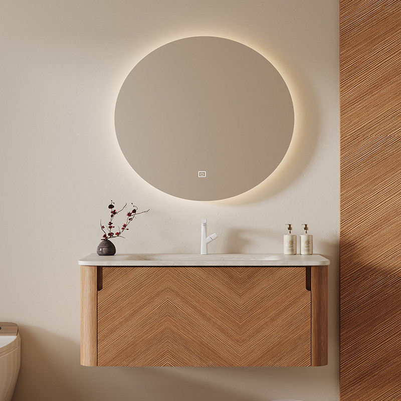 Wooden Partitions Bathroom Cab - Home Bathroom Vanity Combo ulasan dan harga