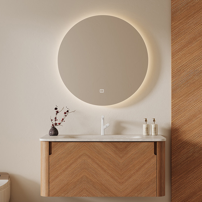 Wooden Partitions Bathroom Cab - Home Bathroom Vanity Combo ulasan dan harga