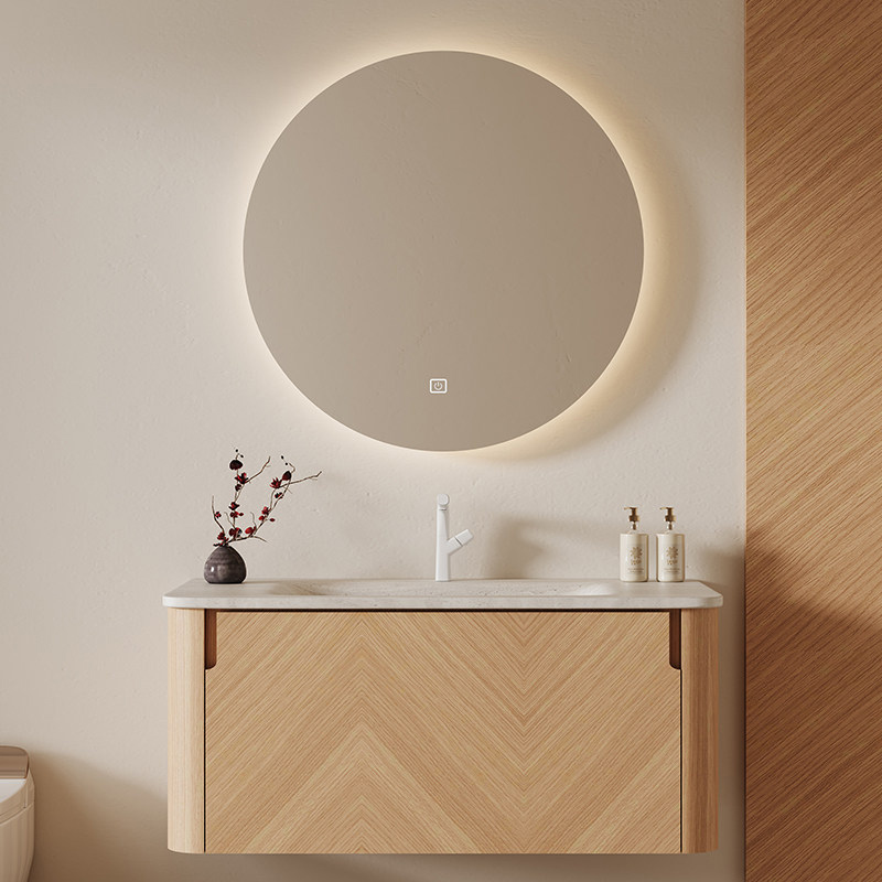 Wooden Partitions Bathroom Cab - Home Bathroom Vanity Combo ulasan dan harga