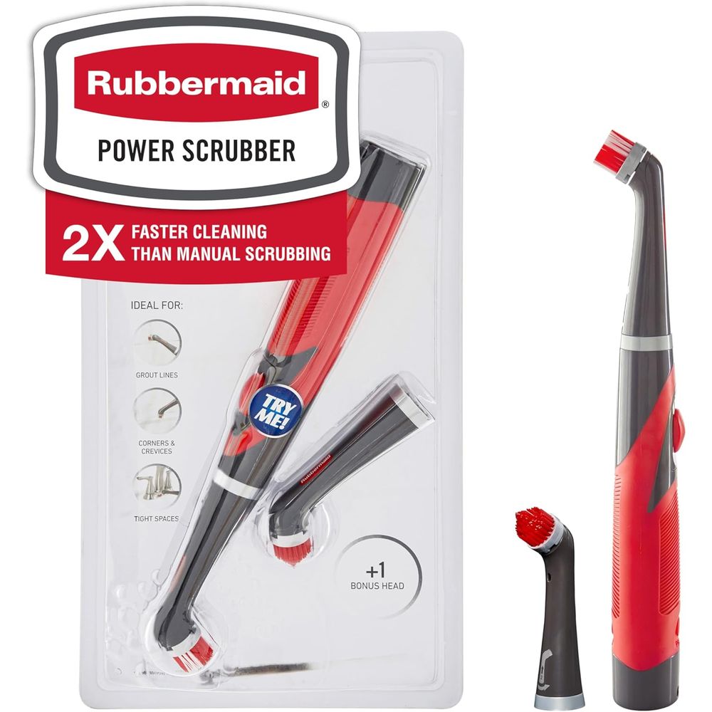Battery-Powered Scrub Brush fo - Home Kitchen Bathroom Cleaning ulasan dan harga