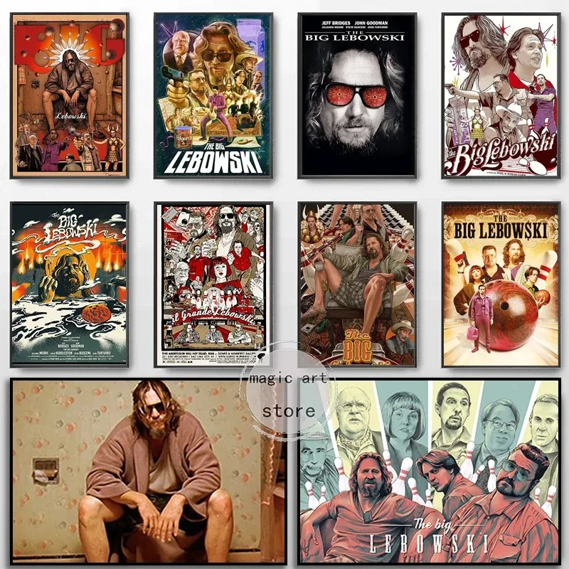 The Big Lebowski The Dude Come - Home Movie Bathroom Scene ulasan dan harga