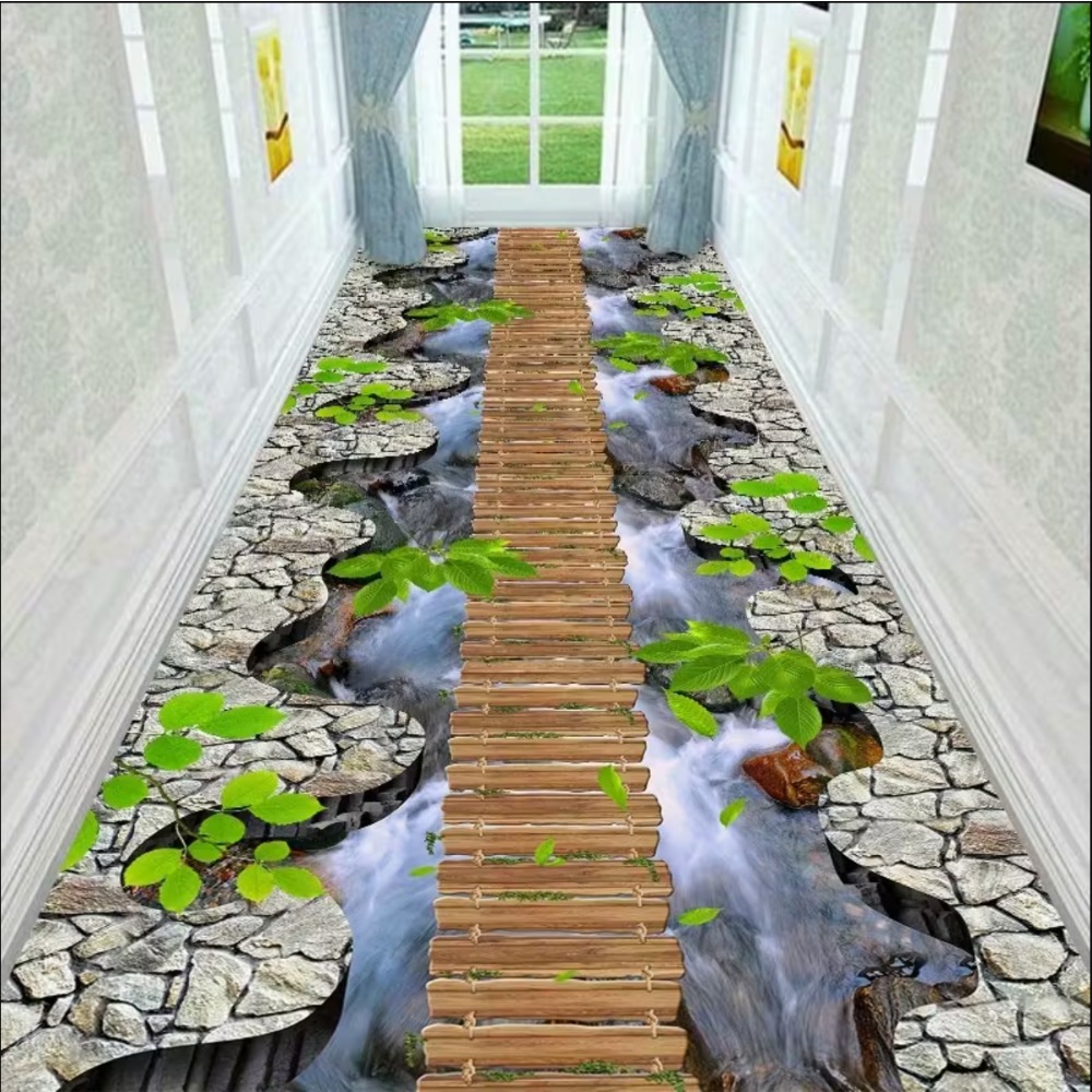 Trap Cliff 3D Visual Effects T - Home Kitchen Bathroom Cleaning ulasan dan harga