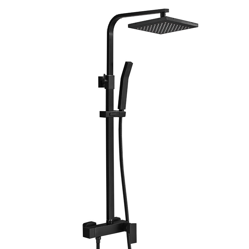 Square dumb black hot and cold - Bathroom Home Improvement B&Q Limerick ulasan dan harga