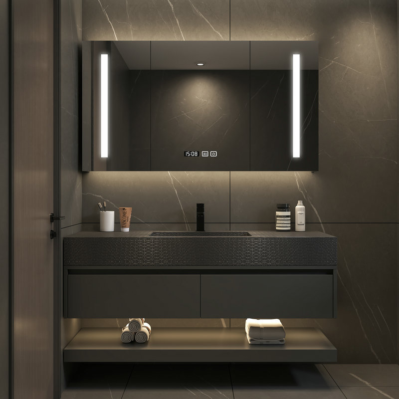 Bathroom Storage Furniture For - Home Bathroom Vanity Combo ulasan dan harga