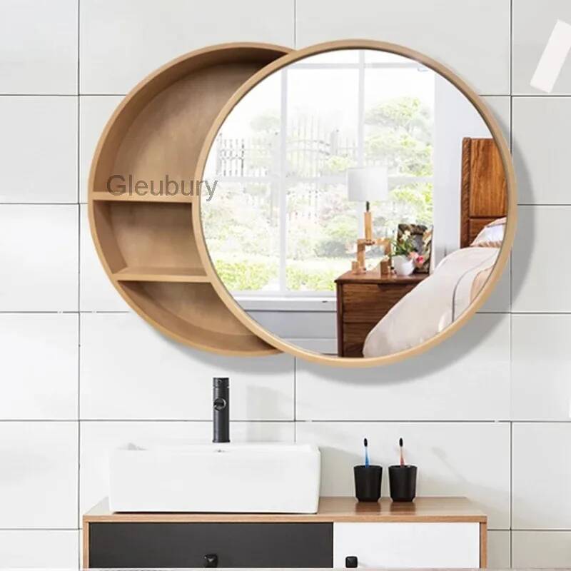 Solid Wood Bathroom Dressing M - Home Bathroom Cabinets ulasan dan harga