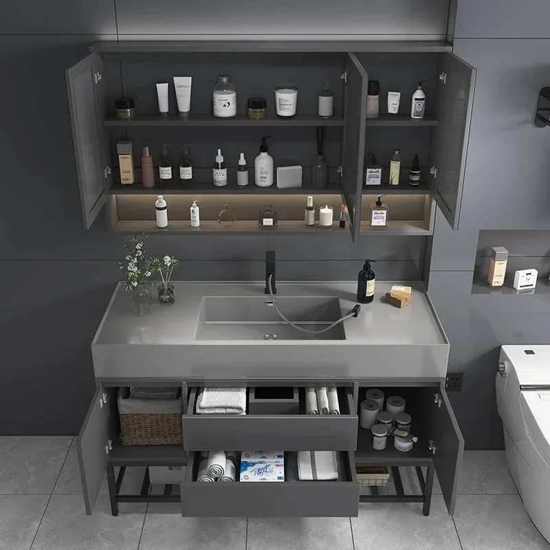Luxury Modern Wall Shelf Bathr - Home Bathroom Vanity Combo ulasan dan harga