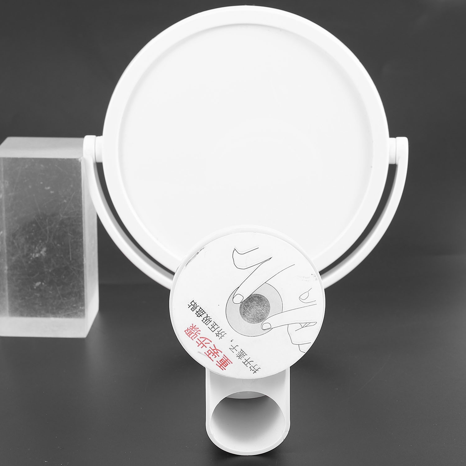 A76I-Modern Drill-Free Bathroo - Shaving Mirror Suction ulasan dan harga