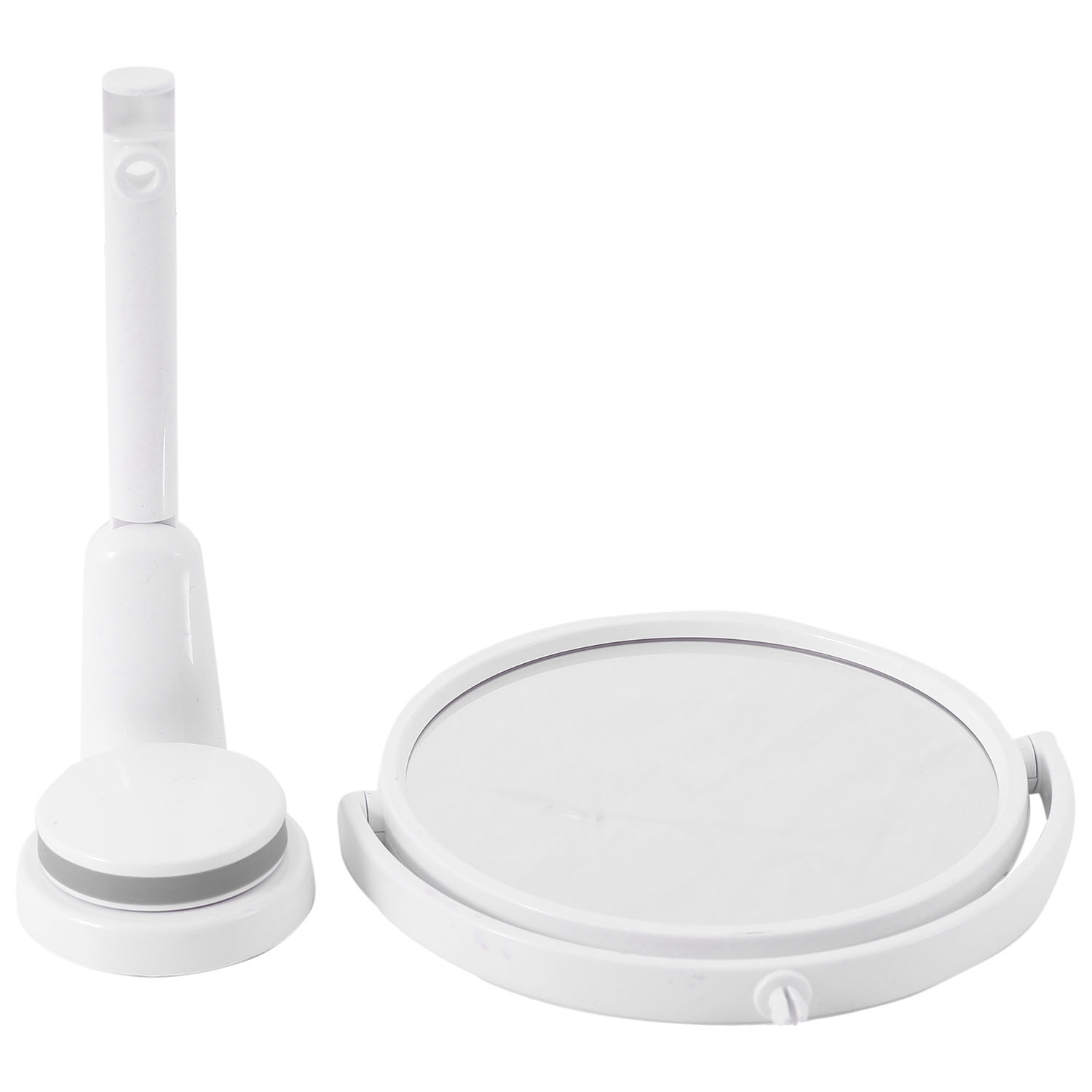 A76I-Modern Drill-Free Bathroo - Shaving Mirror Suction ulasan dan harga