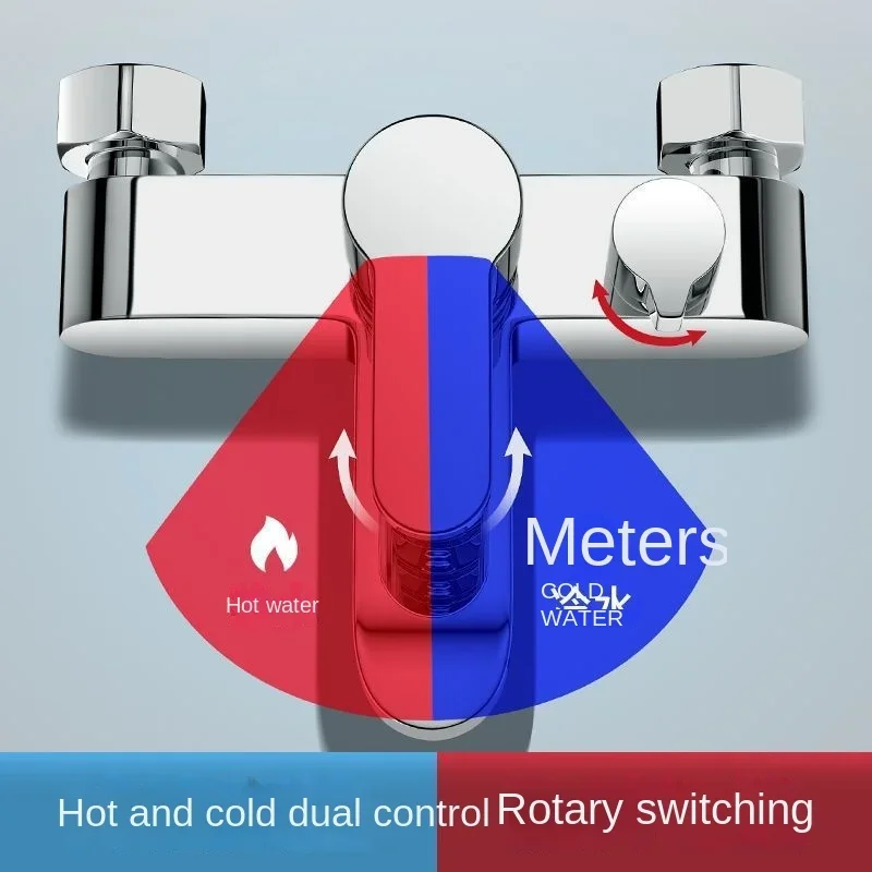 Shower faucet all copper water - Home Bathroom Faucets ulasan dan harga